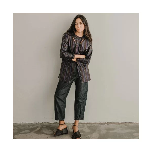 Τουνίκ Mirakaya Cut Peplum Blouse - Riscas