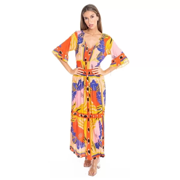 Μακριά Φορέματα Isla Bonita By Sigris Μακρύ Μίντι Φόρεμα