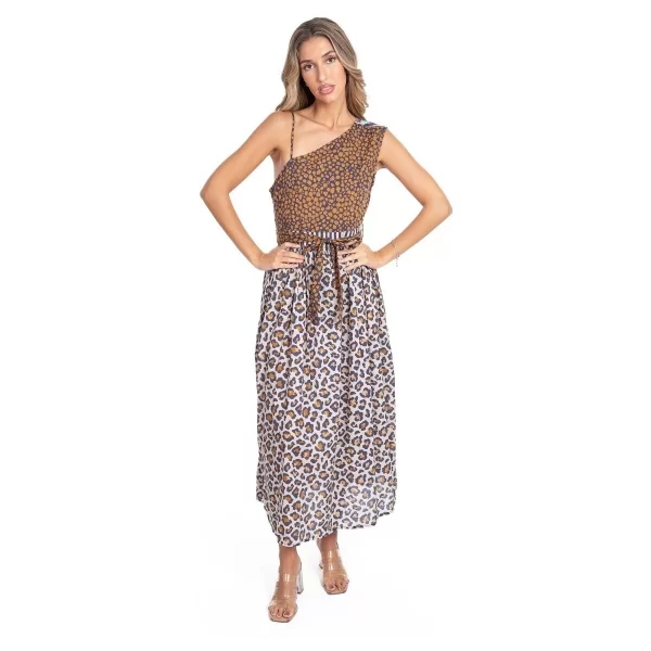 Μακριά Φορέματα Isla Bonita By Sigris Μακρύ Μίντι Φόρεμα