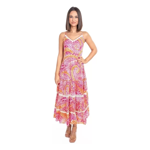 Μακριά Φορέματα Isla Bonita By Sigris Μακρύ Μίντι Φόρεμα