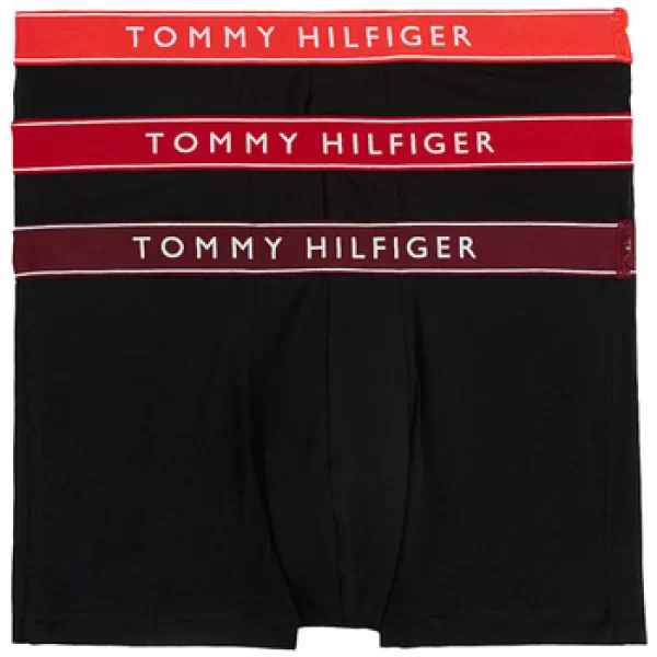 Tommy Hilfiger Εσώρουχα και μποξεράκια εγκυμοσύνης Tommy Hilfiger 3 PACK LOGO WAISTBAND TRUNK BOXER MEN