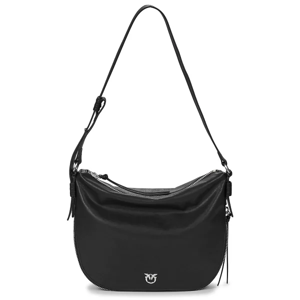 Τσάντες ώμου Pinko HOBO ZIP AROUND CLASSIC VITELLO BIKER