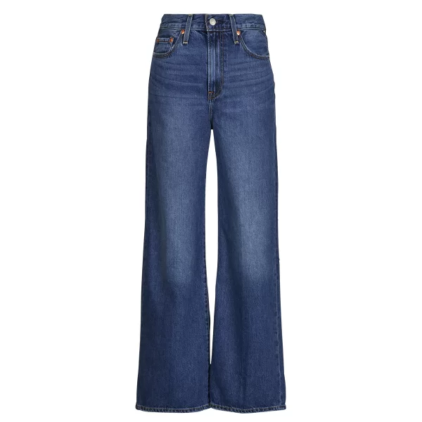 φαρδιά / καμπάνα Levis RIBCAGE WIDE LEG H223
