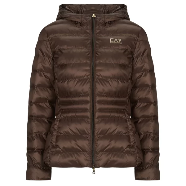 Χοντρό μπουφάν Emporio Armani EA7 TRAIN CORE LADY W ECO DOWN JACKET HO MEDIUM PADDED - TRAIN CORE