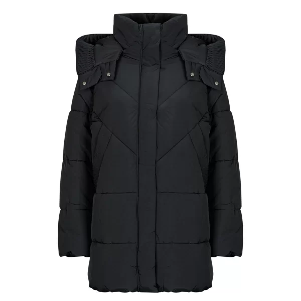 Χοντρό μπουφάν Guess ELEONOR HOODIE