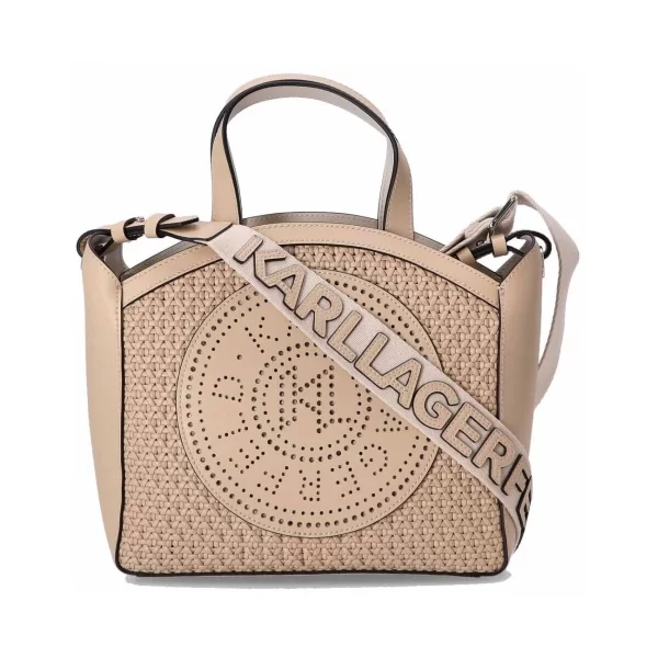 Τσάντες Χειρός Karl Lagerfeld K CIRCLE SM TOTE WOVEN