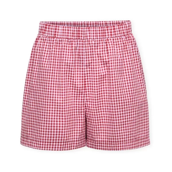 Shorts & Βερμούδες Only Maye Check Shorts - Salsa/White