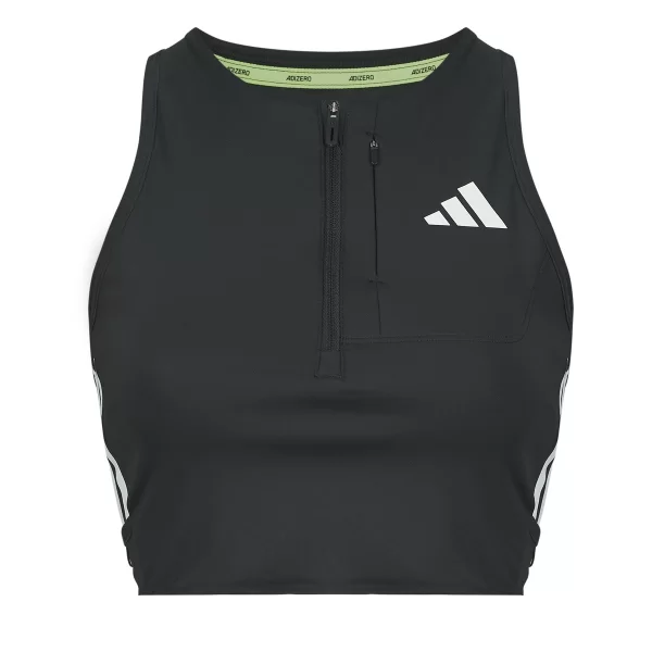 Adidas Αθλητικά μπουστάκια adidas Adizero Running Gel Pocket Crop Long-Sleeve Top
