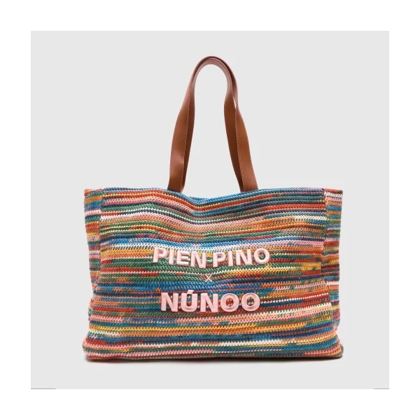 Shopping bag Nunoo LINA CROCHET MULTI