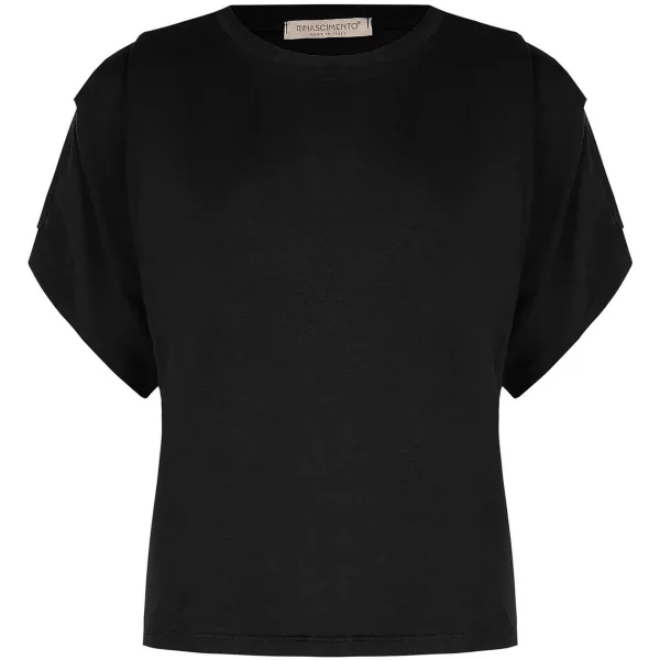 T-shirt με κοντά μανίκια Rinascimento CFC0128558003