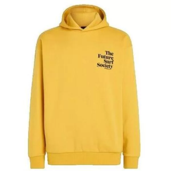 Φούτερ O'neill Sweat à capuche O'Neill Future Surf Society ample jaune
