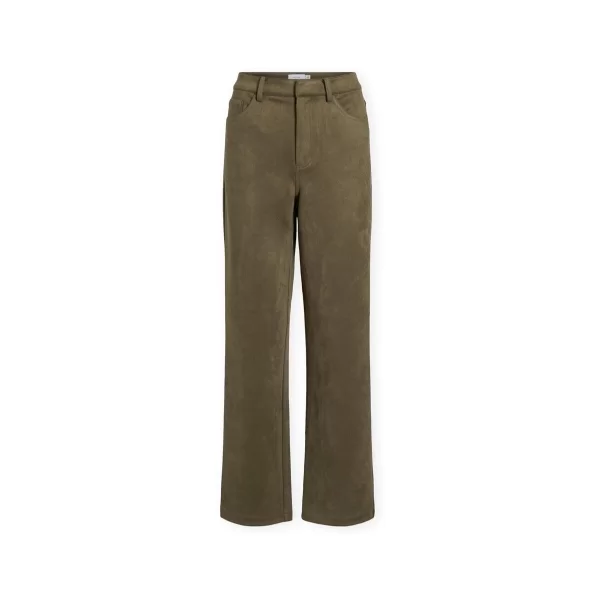 Παντελόνια Vila Viral Kelly Trousers - Ivy Green