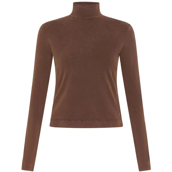 Παλτό Deha Marbled High Neck T-Shirt