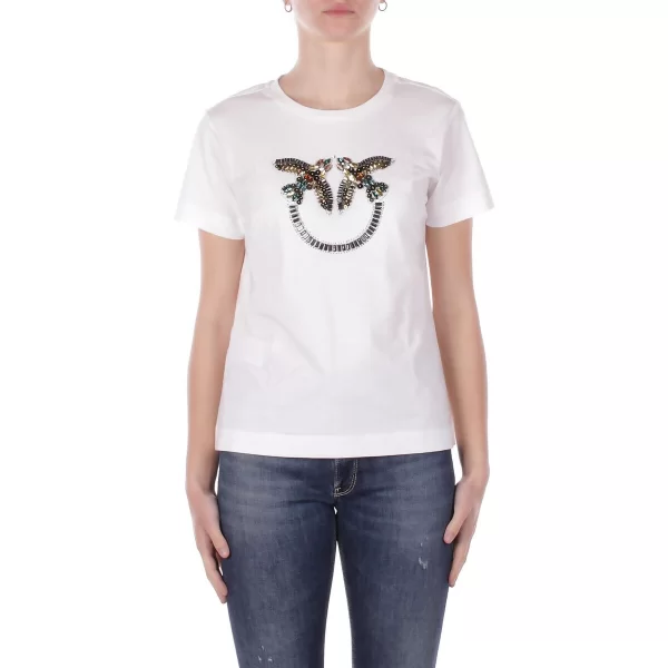 T-shirt με κοντά μανίκια Pinko 100535A33F