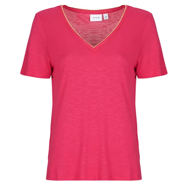 T-shirt με κοντά μανίκια Vila VINOEL