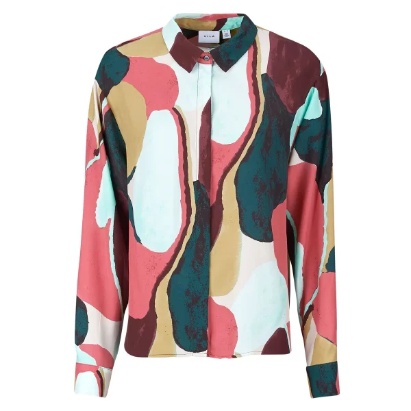 Πουκάμισα Vila VILULU KAI L/S SHIRT