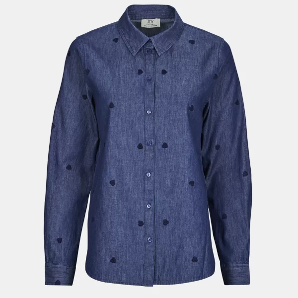 Πουκάμισα JDY JDYLOVE L/S EMBR SHIRT