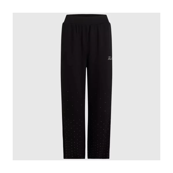 Φόρμες Karl Lagerfeld RHINESTONE RAIN SWEATPANT