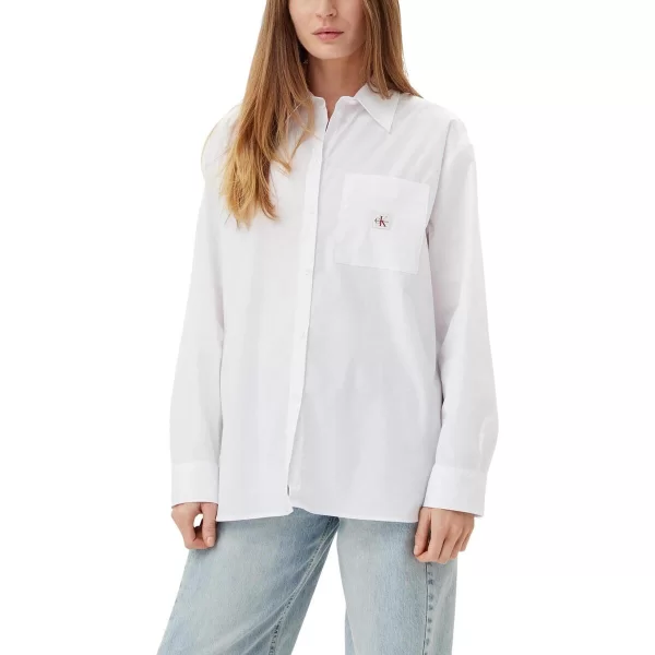Πουκάμισα Calvin Klein Jeans POPLIN RELAXED SHIRT LV047C143G