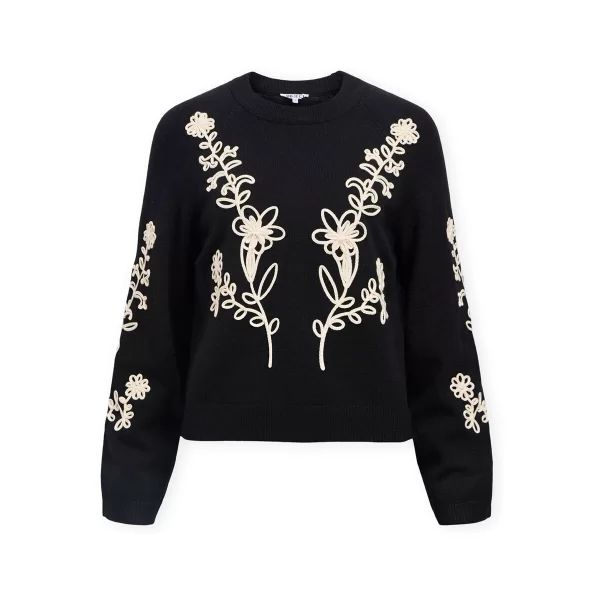 Object Πουλόβερ Object Noos Laney Rubin Knit - Black/Sandshell