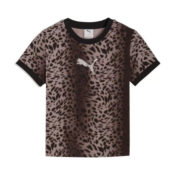 T-shirt με κοντά μανίκια Puma ESS GRAPHICS LEO LUXE