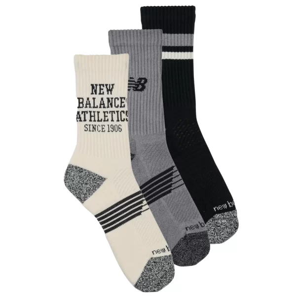 Αθλητικές κάλτσες New Balance ACTIVE LIFESTYLE GRAPHIC CREW SOCKS 3 PACKS