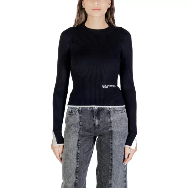 Πουλόβερ Karl Lagerfeld KLJ MOCK NECK SWEATER A3W18006
