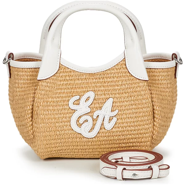 Τσάντες ώμου Emporio Armani SHOPPING STRAW S