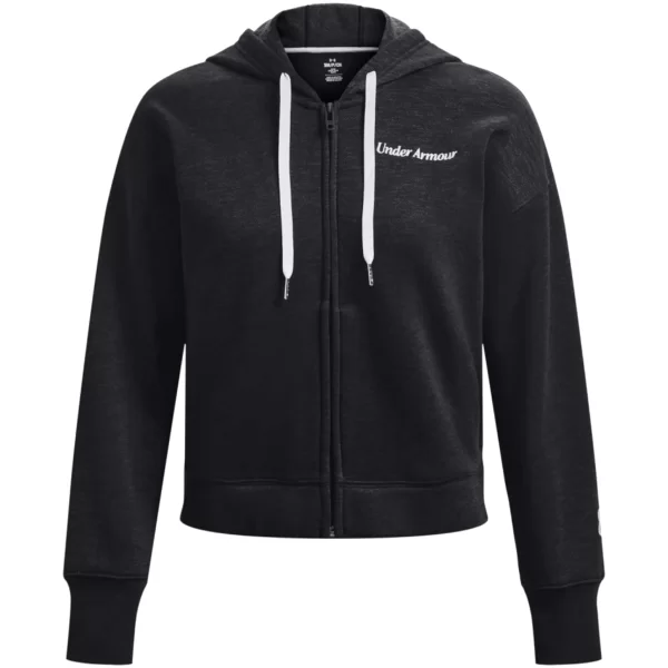 Ζακέτα Under Armour Essential Fleece Script FZ Hoodie