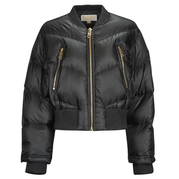 Χοντρό μπουφάν MICHAEL Michael Kors CHEVRON QUILTED BOMBER