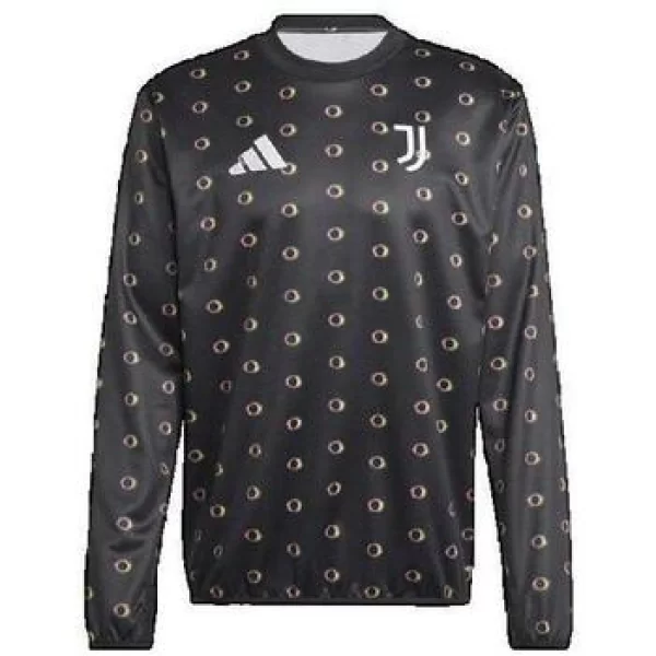 Μπλουζάκια με μακριά μανίκια adidas T-shirt manches longues Juventus 24/25 Warm Pre Match