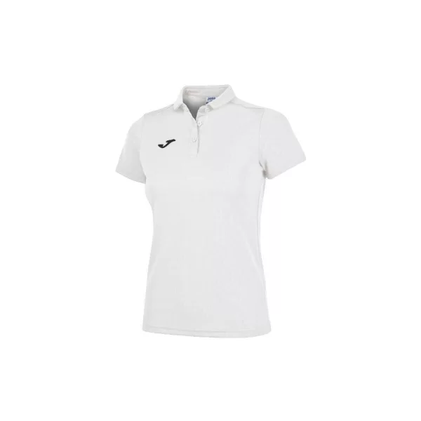 Πόλο με κοντά μανίκια Joma Polo Hobby blanc manches courtes