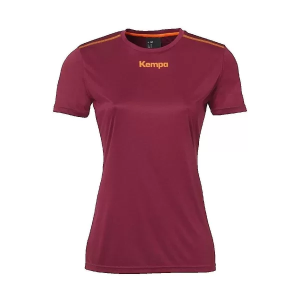 T-shirt με κοντά μανίκια Kempa T-shirt Poly rouge