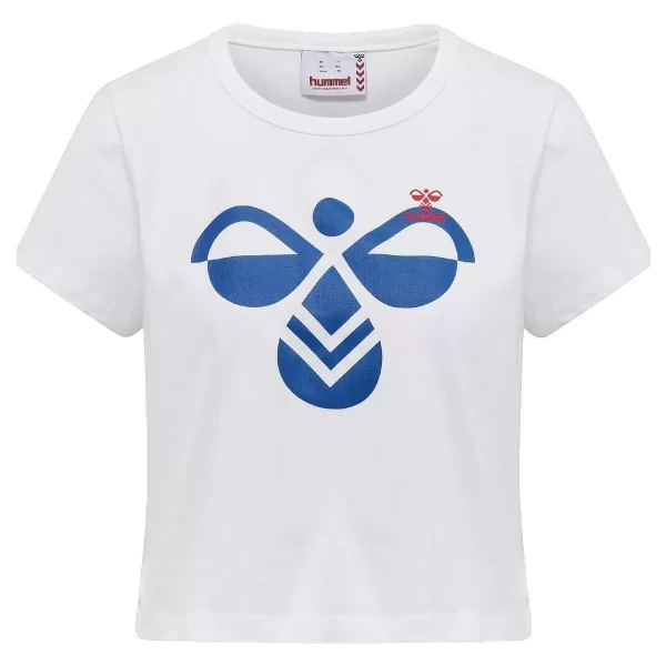 T-shirt με κοντά μανίκια hummel T-shirt hmlIC TEXAS blanc