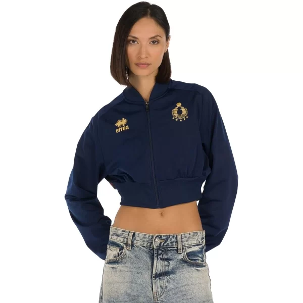 Fleece Errea Naz. Italia Volley Crop Ad