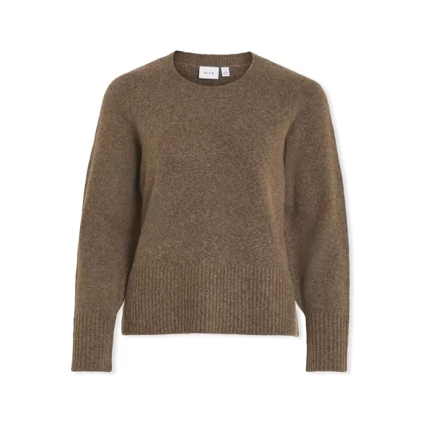 Vila Πουλόβερ Vila Primia Knit - Fossil