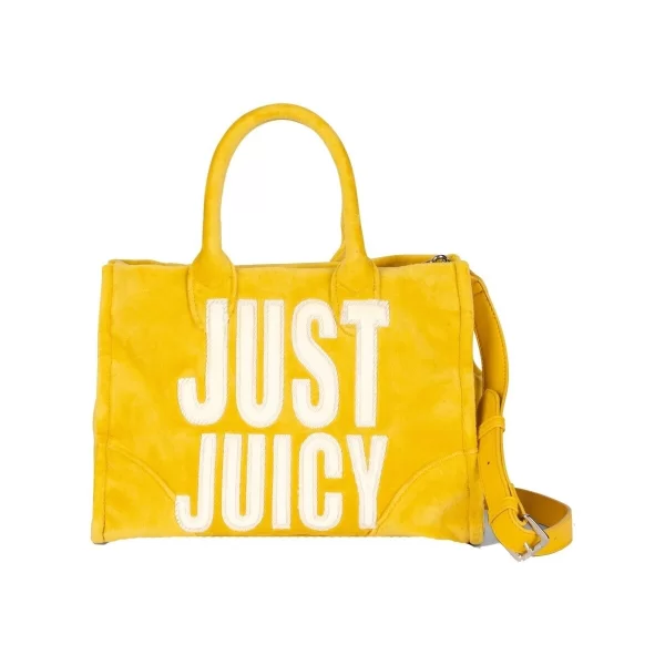 Juicy Couture Τσάντα Juicy Couture IRIS PATCH VELVET M