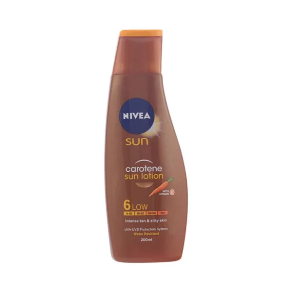 αντηλιακή προστασία Nivea Carrot Sunscreen Lotion - SPF6
