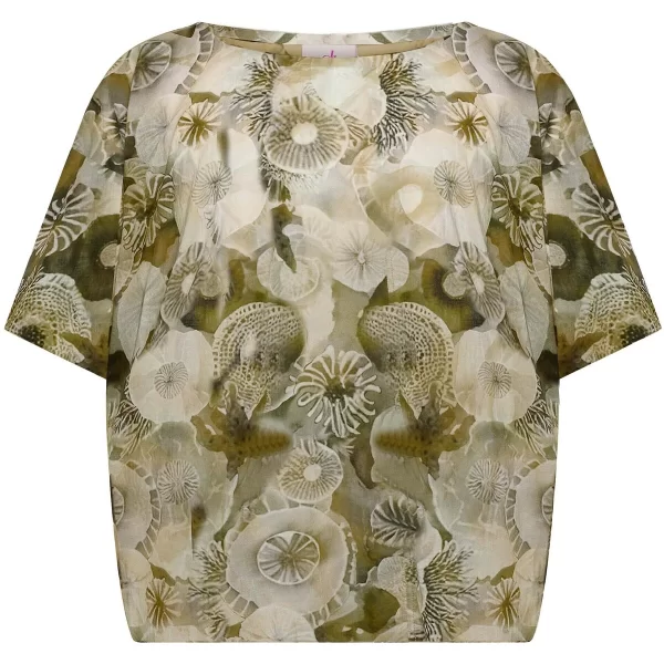 Μπλούζα Deha Allover Cotton Muslin Top