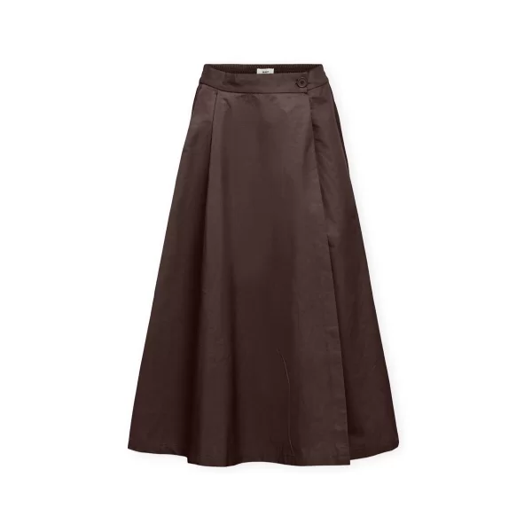 Κοντές Φούστες Object Dina Oz Skirt - Seal Brown