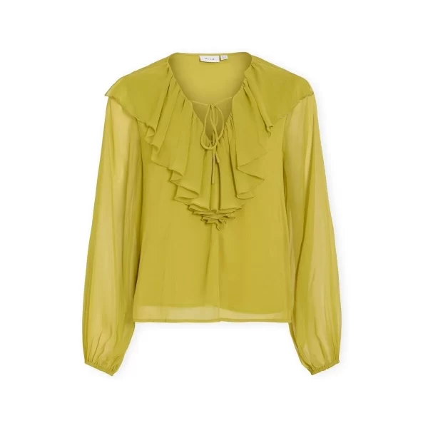 Μπλούζα Vila Top Hela - Green Evy