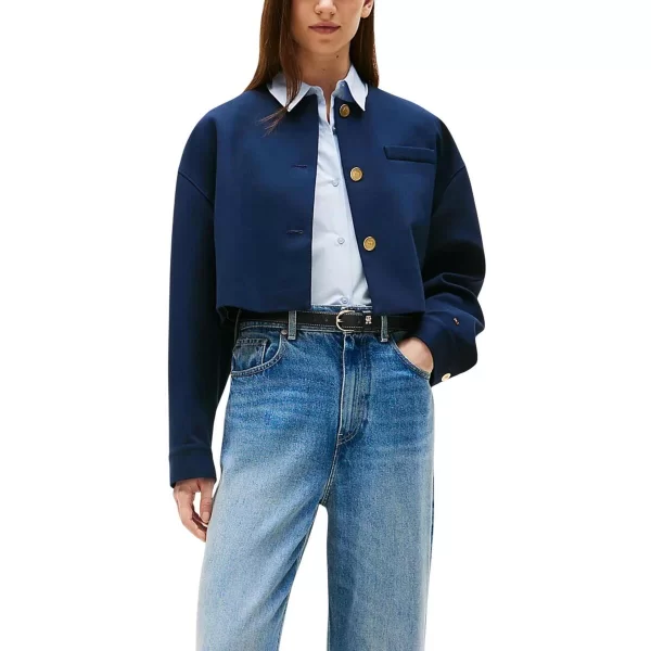 Σακάκι/Blazers Tommy Hilfiger PUNTO CROP LADY JACK WW0WW46519