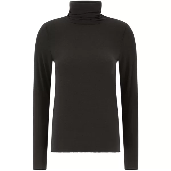 Μπλουζάκια με μακριά μανίκια Deha Cashmere Blend High Neck T-Shirt