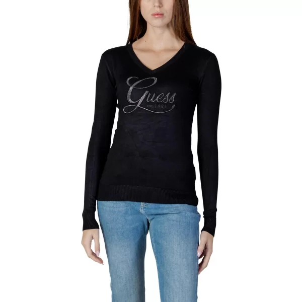 Πουλόβερ Guess LS VN STEPHANIE LOGO SWTR W6RR50 Z2NQ2