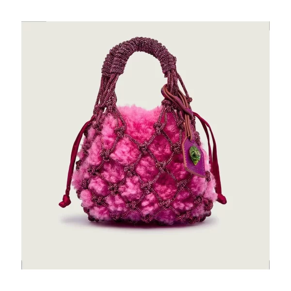 Τσάντες Χειρός Kurt Geiger London SM MACRAME CRYSTAL BAG