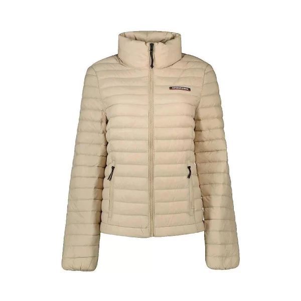 Χοντρό μπουφάν Superdry Doudoune Tech Core Beige