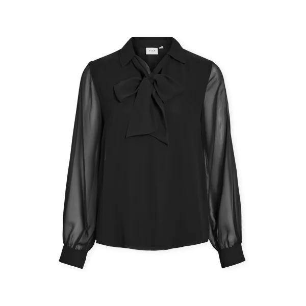 Μπλούζα Vila Top Daliana Kika - Black Beauty