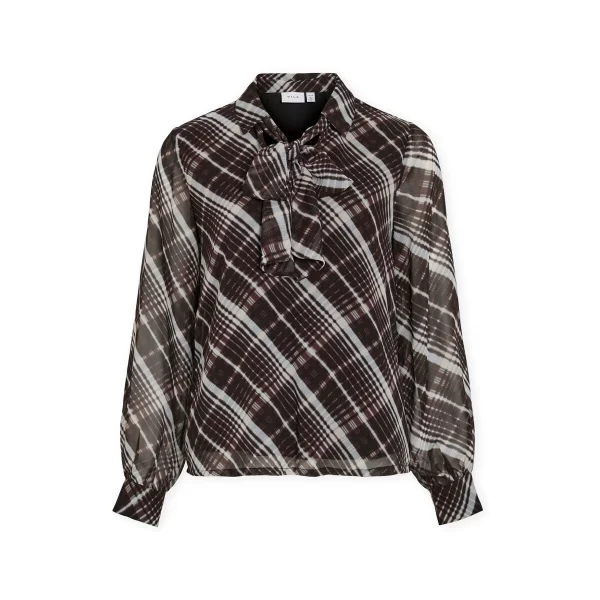 Μπλούζα Vila Top Daliana Kika - Black Beauty/Kika