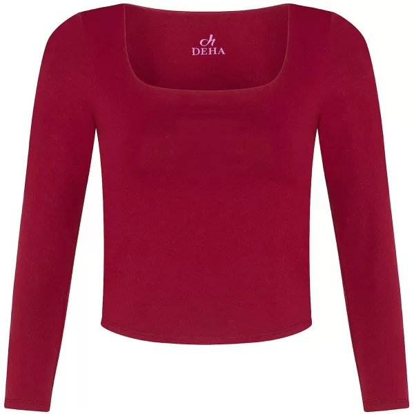 Μπλουζάκια με μακριά μανίκια Deha Recycled Microfibre Long Sleeve Top