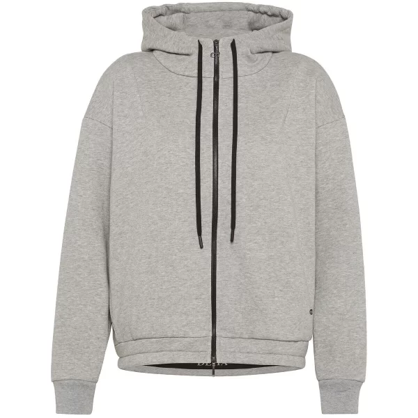 DEHA Ζακέτα Deha Black Trims Full Zip Hoodie